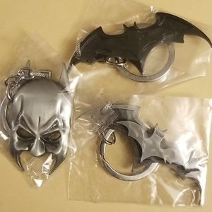 Batman family keychains